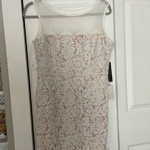 brand new lulu’s white lace dress